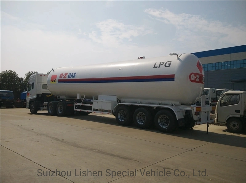 50000~60000 Liter Propane Gas Tanker Trailer