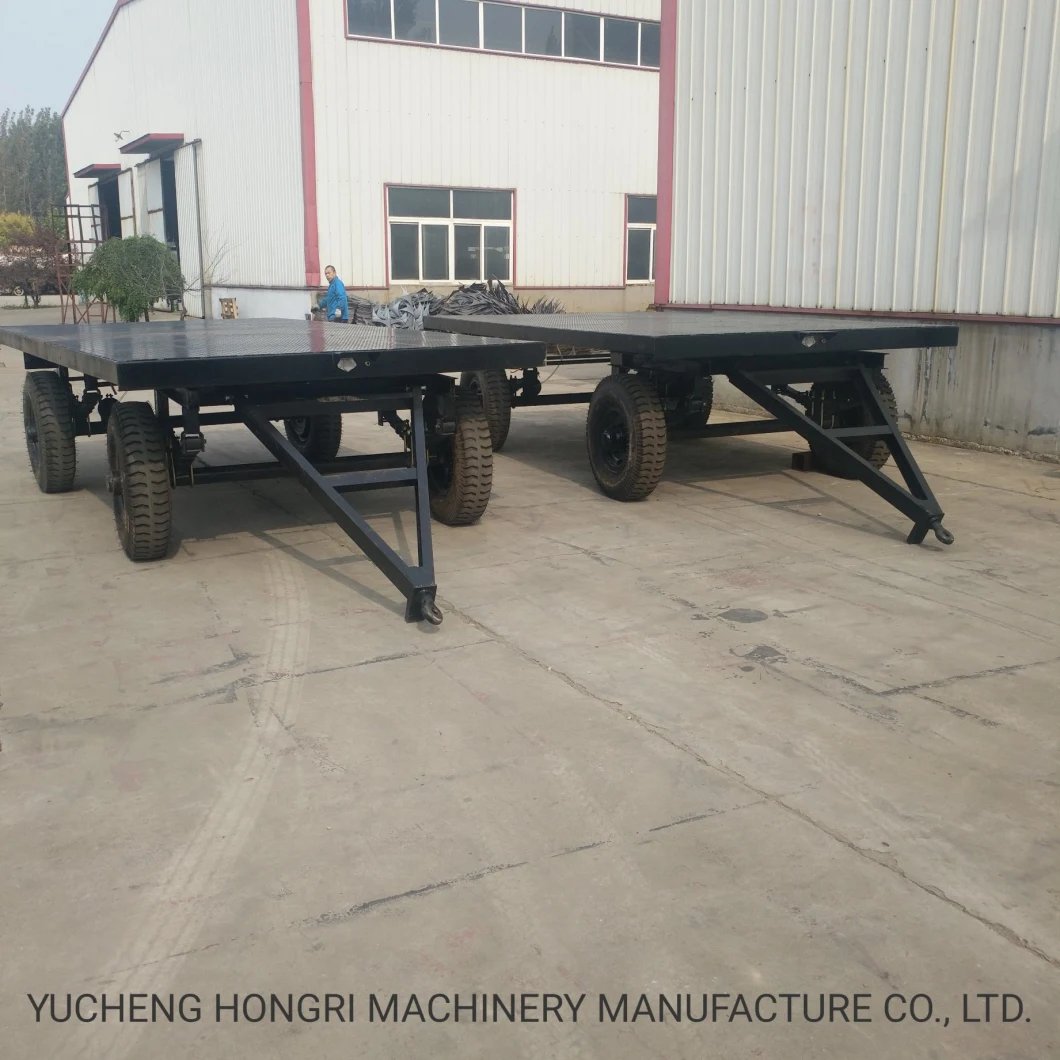 Russia Trailer Headboard Trailer Agriculture Transport Flatbed Platform Full Trailer