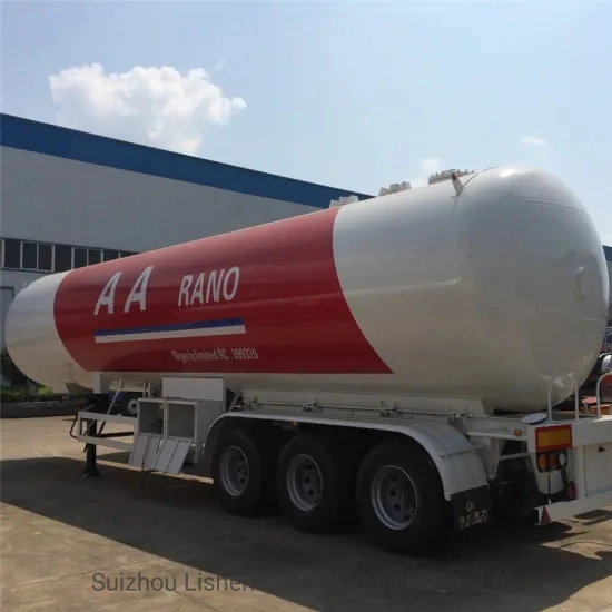 50000~60000 Liter Propane Gas Tanker Trailer