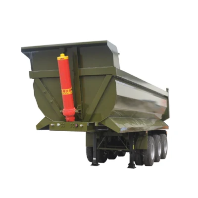 China Gute Qualität U-förmiges Ende Hinterkipper Dumper Dump Semi Truck Trailer Hersteller