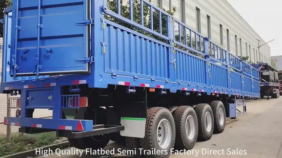Hochleistungszaun/Pfahl/Seitenwand/Tieflader-Sattelanhänger/Lastkraftwagen-Anhänger/Nutzfahrzeuganhänger/Anhänger-Sattelauflieger/Sattelauflieger mit Containerverriegelung